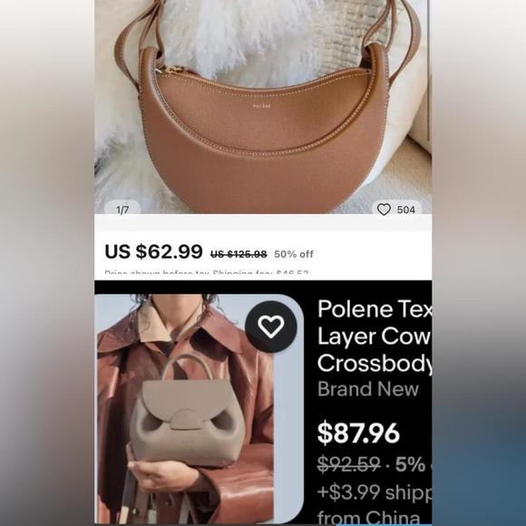 Beware of the Increase of Fake Polene Bags on Here - Picture 5 of 7